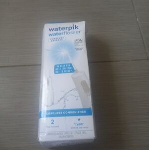 Waterpik Waterflosser Cordless Express ADA Accepted Cordless Convenience 2 Tips